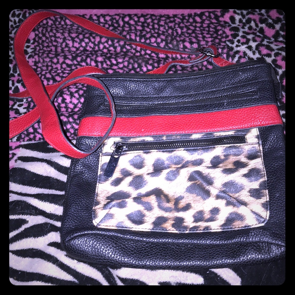 Cheetah purse